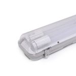 Noxion Réglette LED Étanche Boîtier Vide  Poseidon V2.0 incl. 2x Noxion Tube LED T8 Standard Output 9W 2x900lm - 840 Blanc Froid | 60cm