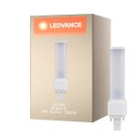 Ledvance Dulux-D LED 6W - 830 Blanc Chaud | 2-Pins - Équivalent 13W