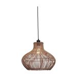 Good&Mojo Suspension Luminaire Kalahari Rattan Brun | Convient pour 1x E27 