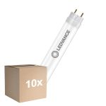 Lot 10x Ledvance Tube LED T8 Superior (EM/Direct 230V) Ultra Efficiency 11.3/14W 2100/2600lm - 840 Blanc Froid | 120cm - Lumen Commutateur - Équivalent 36W