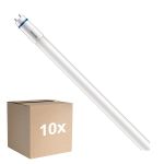 Lot 10x Philips Master Tube LED T8 (EM/Direct 230V) High Output T8 7.6W 1090lm - 830 Blanc Chaud | 60cm - Équivalent 18W