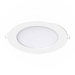 Noxion LED Downlight Slim V2.0 TRIAC Dimmable 24W 2400lm 830 Blanc Chaud |225mm - Diamètre 200mm - IP44