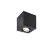 SLV Triledo Plafonnier Aluminium Noir Rond | Convient pour 1x GU10 