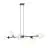Emibig Suspension Luminaire Pandora Acier Noir | Convient pour 6x E14 - Max 10W