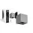 D'Lite Applique Murale Elingen Gris 4.9W 480lm - 830 Blanc Chaud