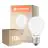 Lot 10x Ledvance Classic LED E27 Poire Dépolie 5.9W 806lm - 827 Blanc Très Chaud | Dimmable | mable - Équivalent 60W