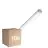 Lot 10x Philips Réglette LED Étanche WT060C 28W 3400lm - 840 Blanc Froid | 150cm - 1x Câblage Traversant