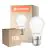 Lot 10x Ledvance Classic LED B22 Poire Dépolie 3.4W 470lm - 827 Blanc Très Chaud | Équivalent 40W