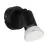 Eglo Applique Murale Buzz-LED Acier Noir 2.8W 250lm - 830 Blanc Chaud | IP20 - Incl. 1x GU10