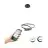 Eglo Suspension Luminaire Lobinero-Z Aluminium Acier Noir 40W 6100lm - 830-865 Variable Blanc | IP20 - Zigbee Dimmable