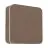 Eglo Applique Murale Pedersano Aluminium Rouille 8W 800lm - 827-840-865 CCT | IP44