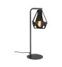Eglo Lampe De Chevet Carlton 5 Acier Noir | IP20 - Convient pour 1x E27 
