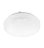 Eglo Mur et Plafonnier Frania-S Acier Blanc 10W 1100lm - 830 Blanc Chaud | IP20 