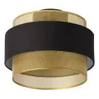 Ledvance Decor Hornet Plafonnier Noir | 300mm - Convient pour E27