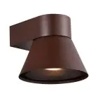 Nordlux Kyklop Cone Applique Murale Aluminium Rouille | Convient pour GU10