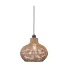 Good&Mojo Suspension Luminaire Kalahari Rattan Brun S | Convient pour 1x E27 