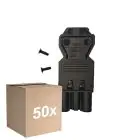 Lot 50x Noxion GST - Compatible Connecteur - Mâle - 3 pole