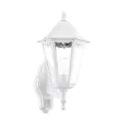 Eglo Applique Murale Navedo Aluminium Blanc | IP44 - Convient pour 1x E27 - Détecteur De Mouvement