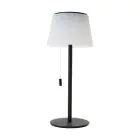 Eglo Lampe De Chevet Scordiano Solar Acier Noir 2W 220lm - 830-840-865 CCT | IP44 - USB-C